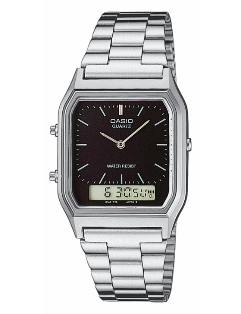 Køb CASIO - CLASSIC/RETRO UR - Model: AQ-230A-1DMQYES hos Guldsmed Smeds