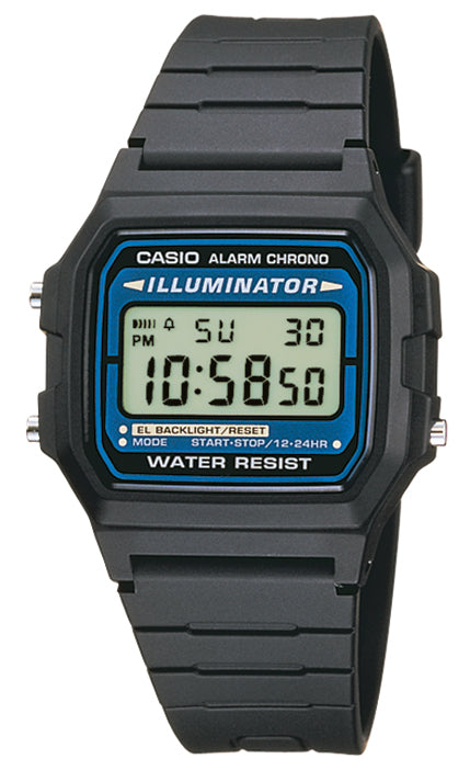Køb CASIO - CLASSIC/RETRO UR - Model: F-105W-1AWYEF hos Guldsmed Smeds
