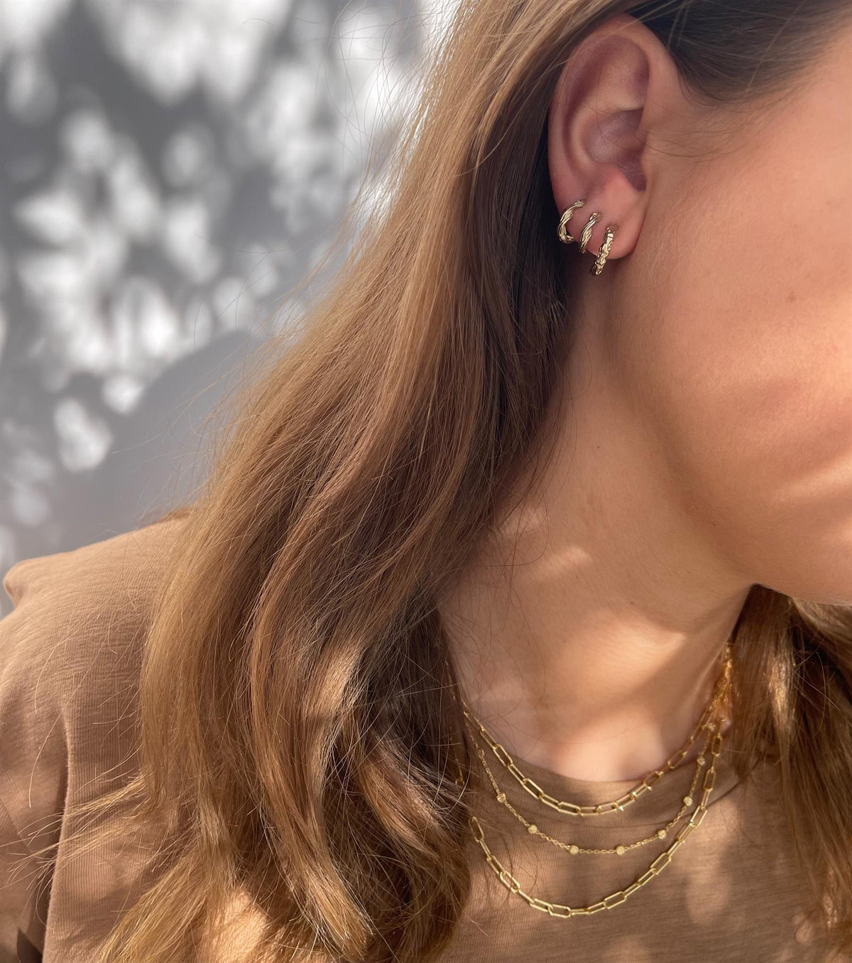Jeberg Jewellery - Forgyldt "I AM GOLD" Hoops - Model: 51500