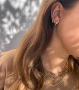 Jeberg Jewellery - Forgyldt "I AM GOLD" Hoops - Model: 51500