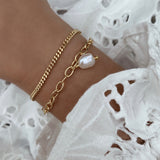 Jeberg Jewellery - Forgyldt Vintage Baroque armbånd - Model: 70005