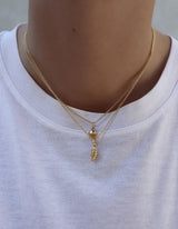 Jeberg Jewellery - Forgyldt Seashell Halskæde - Model: 41200