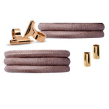 Køb Christina Jewelry & Watches - Watch cord set, brun lædersæt til ur, 16mm eller 18mm - Modelnr.: 604-BRU hos Guldsmed Smeds