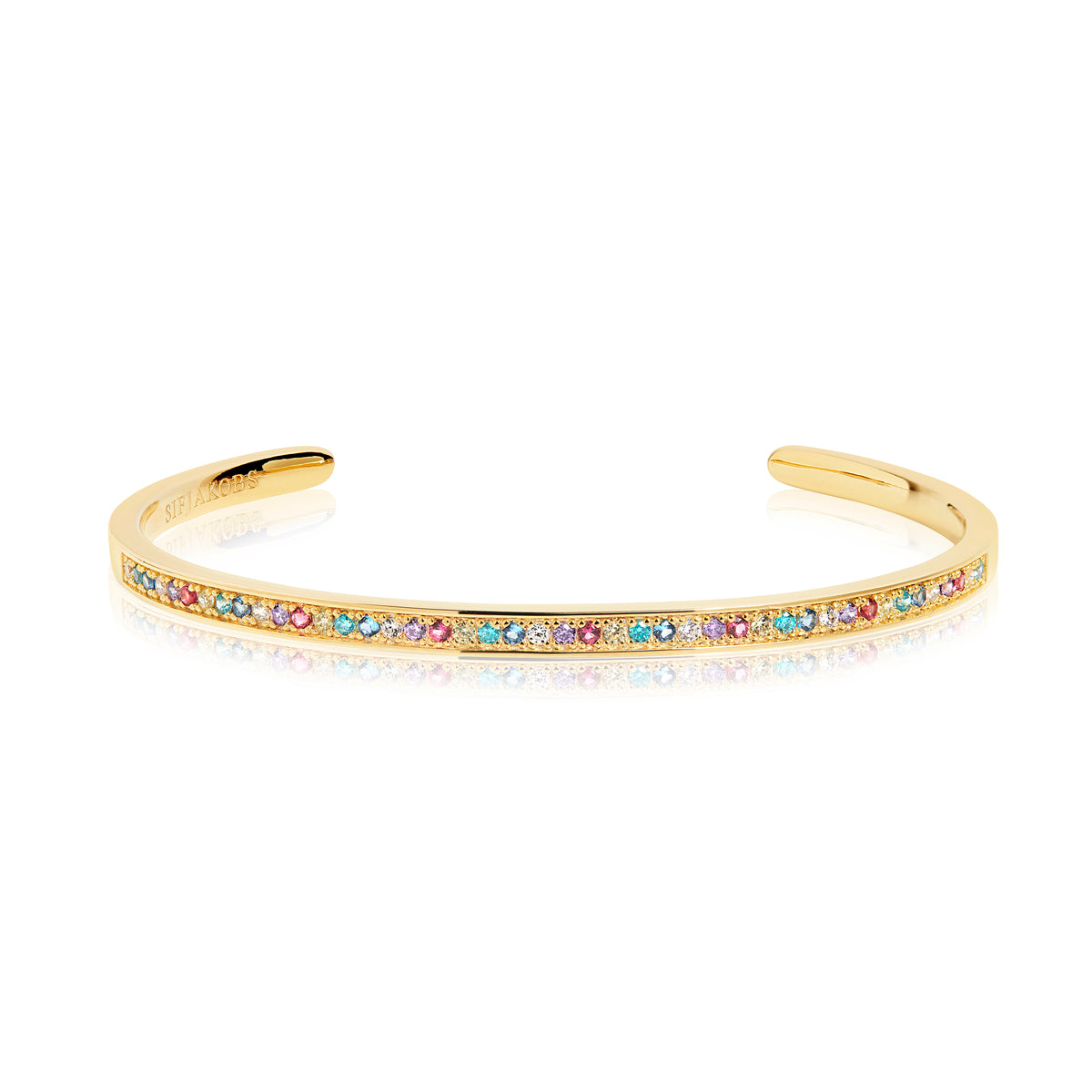 Køb SIF JACOBS - VALIANO ARMRING - MODEL: SJ-BG009-XCZ(YG) hos Guldsmed Smeds