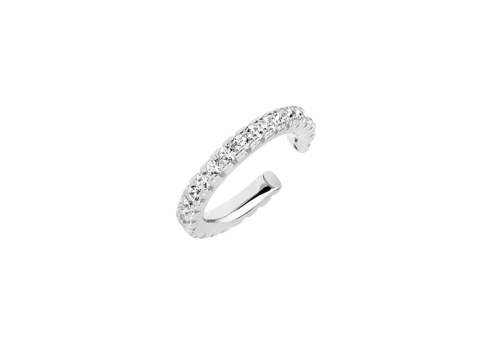Køb SIF JACOBS - ELLERA EARCUFF ØRERING - MODEL: SJ-E42036-CZ-SS hos Guldsmed Smeds