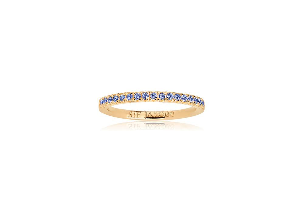 Køb SIF JACOBS - ELLERA RING - MODEL: SJ-R2869-BLN(YG) hos Guldsmed Smeds