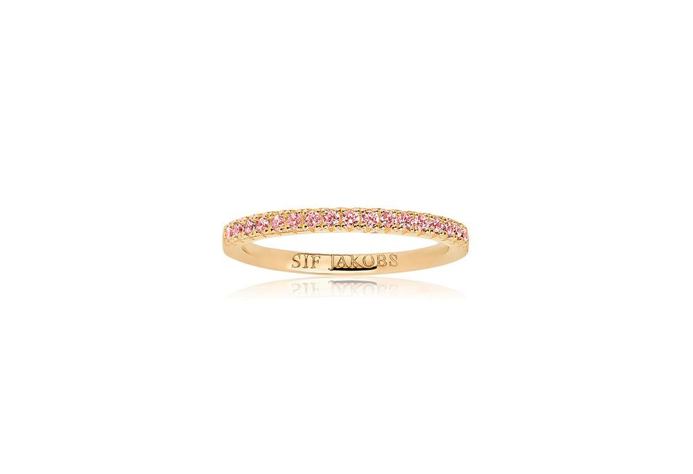 Køb SIF JACOBS - ELLERA RING - MODEL: SJ-R2869-PK(YG) hos Guldsmed Smeds