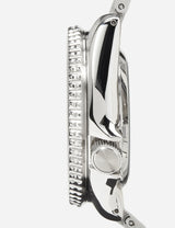 Seiko - 5 sport automatik herreur, stål med lænke, sort skive, 100m - Model: SRPD57K1
