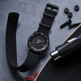 Seiko - Seiko 5 sport automatic herreur, hard coated sort stål - Model: SRPD79K1