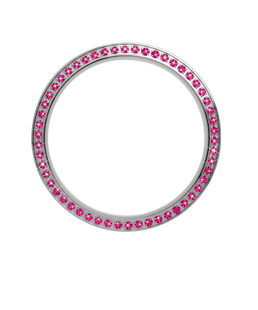 Køb Christina Jewelry & Watches - Steel topcase, 54 pink sapphires, sapphireglass - Model: TCS32-pink hos Guldsmed Smeds