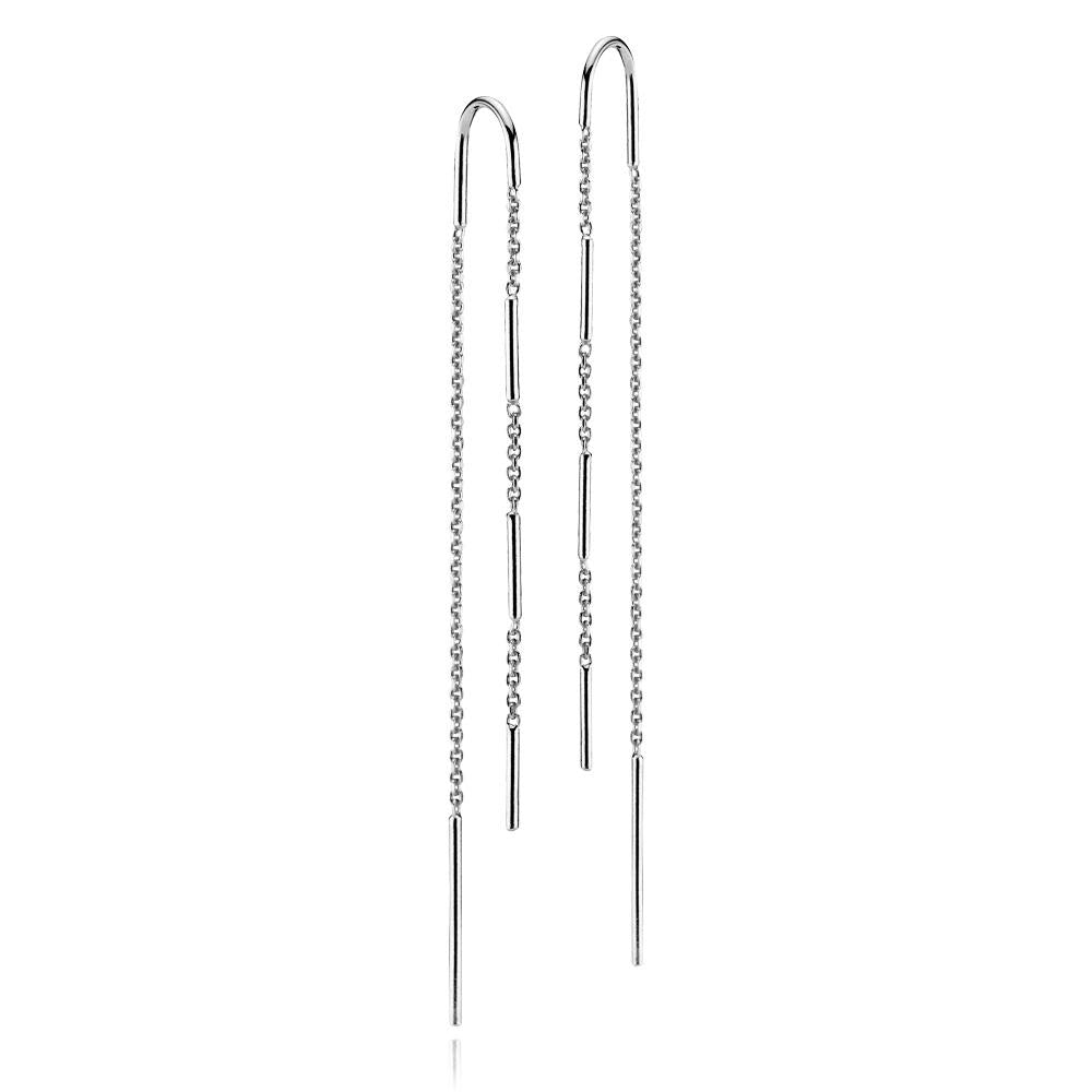 Køb Izabel Camille - Rainfall ørekroge i rhodium sølv. - Model: a1671sws hos Guldsmed Smeds