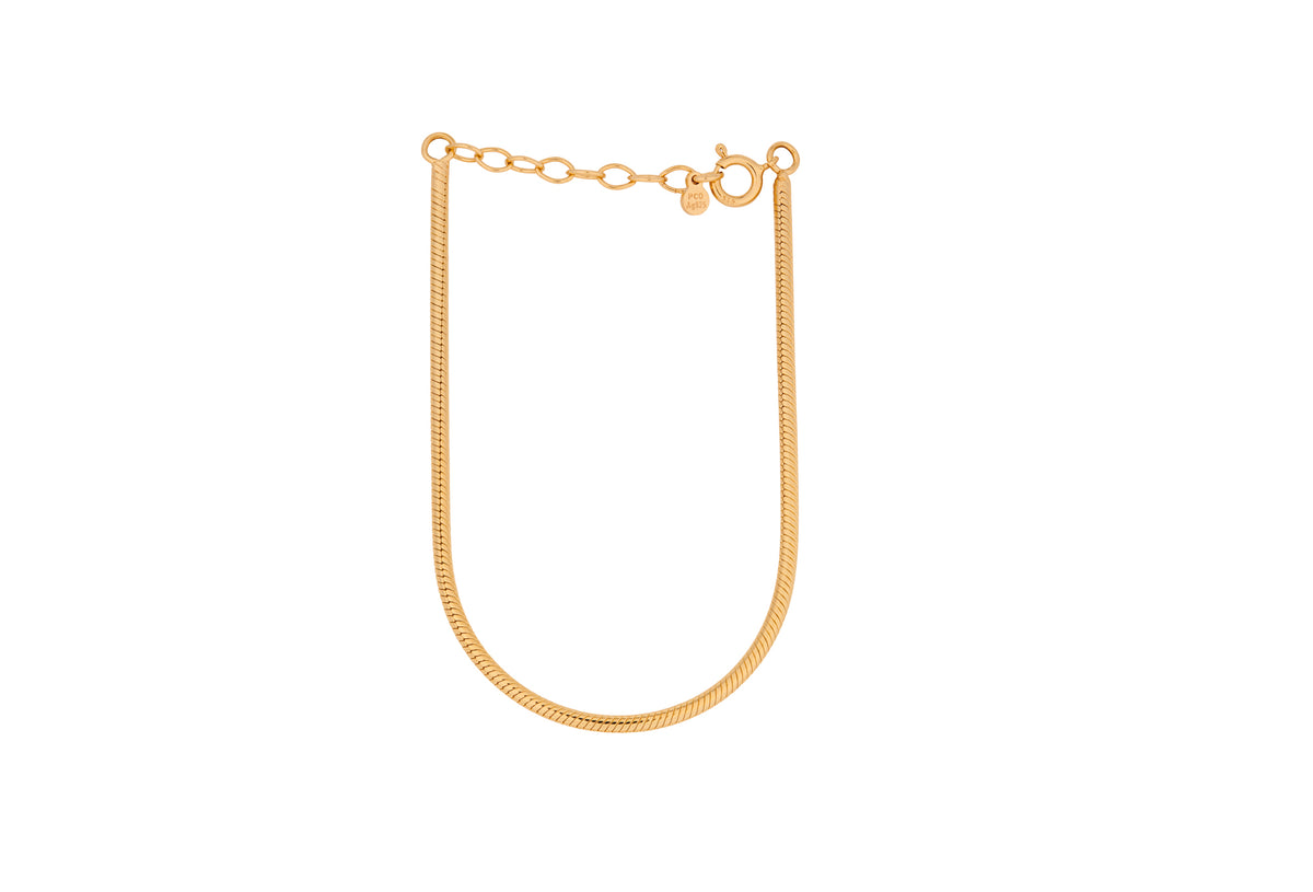 Køb Pernille Corydon - Ella armbånd forgyldt - Model: B-589-GP hos Guldsmed Smeds