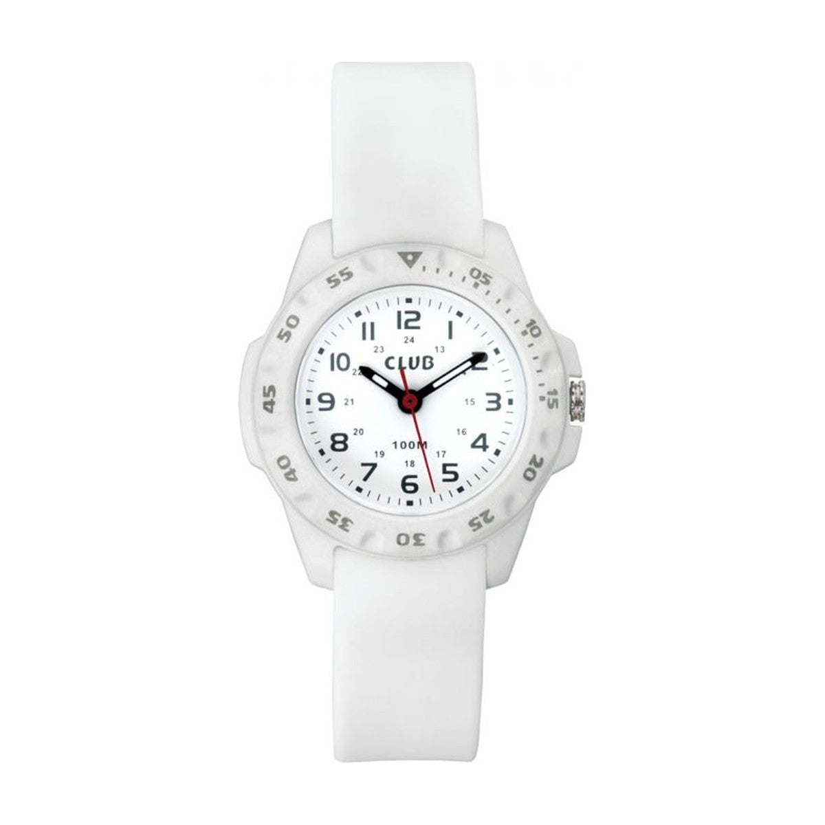 CLUB - Pigeur i chrom med hvis gummirem - Model: A47122H0A