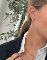 Jeberg Jewellery - Forgyldt "I AM GOLD" dainty ørestik - Model: 51980