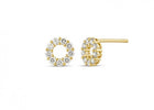 Køb Nuran - Emma, 14kt. guld ørestikker med diamant 18 x 0,03 w/si - Model: Ø1050 054 RG hos Guldsmed Smeds