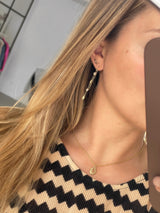 Jeberg Jewellery - Forgyldt "I AM GOLD" perle ørering - Model: 51000