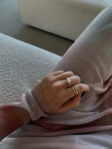 Jeberg Jewellery - Forgyldt, I AM GOLD pearl - Ring - Model: 61000