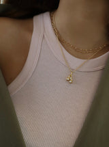 Jeberg Jewellery - Forgyldt Harmony Pearl Halskæde - Model: 44060
