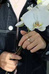 Jeberg Jewellery - Forgyldt, I AM GOLD pearl - Ring - Model: 61000