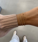 Jeberg Jewellery - Forgyldt Harper armbånd - Model: 4555-16-G