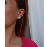 Jeberg Jewellery - Forgyldt petite, medium & large ørestik box - Model: 50760