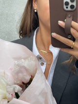 Jeberg Jewellery - Forgyldt Gold Beads halskæde - Model: 4575-42-G