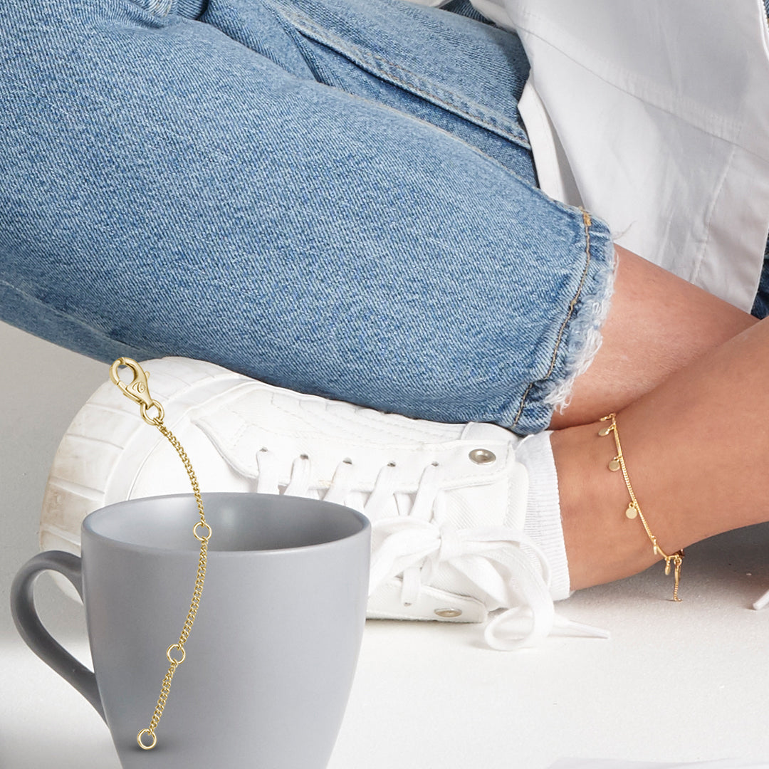Christina Forlænger til armbånd i sølv – model 601-EXTENDER-S – billede 2