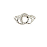 Rhodineret sølv ring - Model: 40-12740
