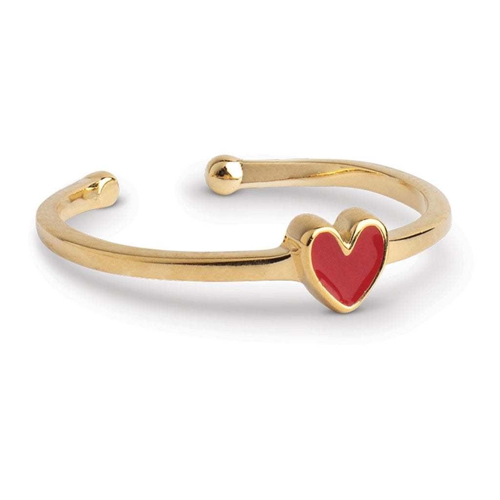 Enamel - Forgyldt sølv ring, Amore - Model: R101G