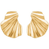 Enamel - Forgyldt WAVE ørestik - Model: E70GM