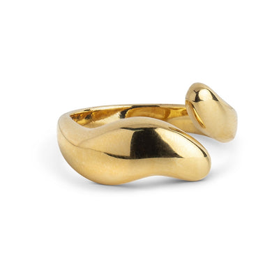 Enamel - Forgyldt sølv ring, Neli - Model: R98G