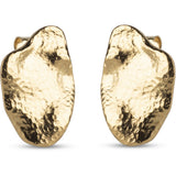 Enamel - Forgyldt MAIA Large ørestik - Model: E387GM