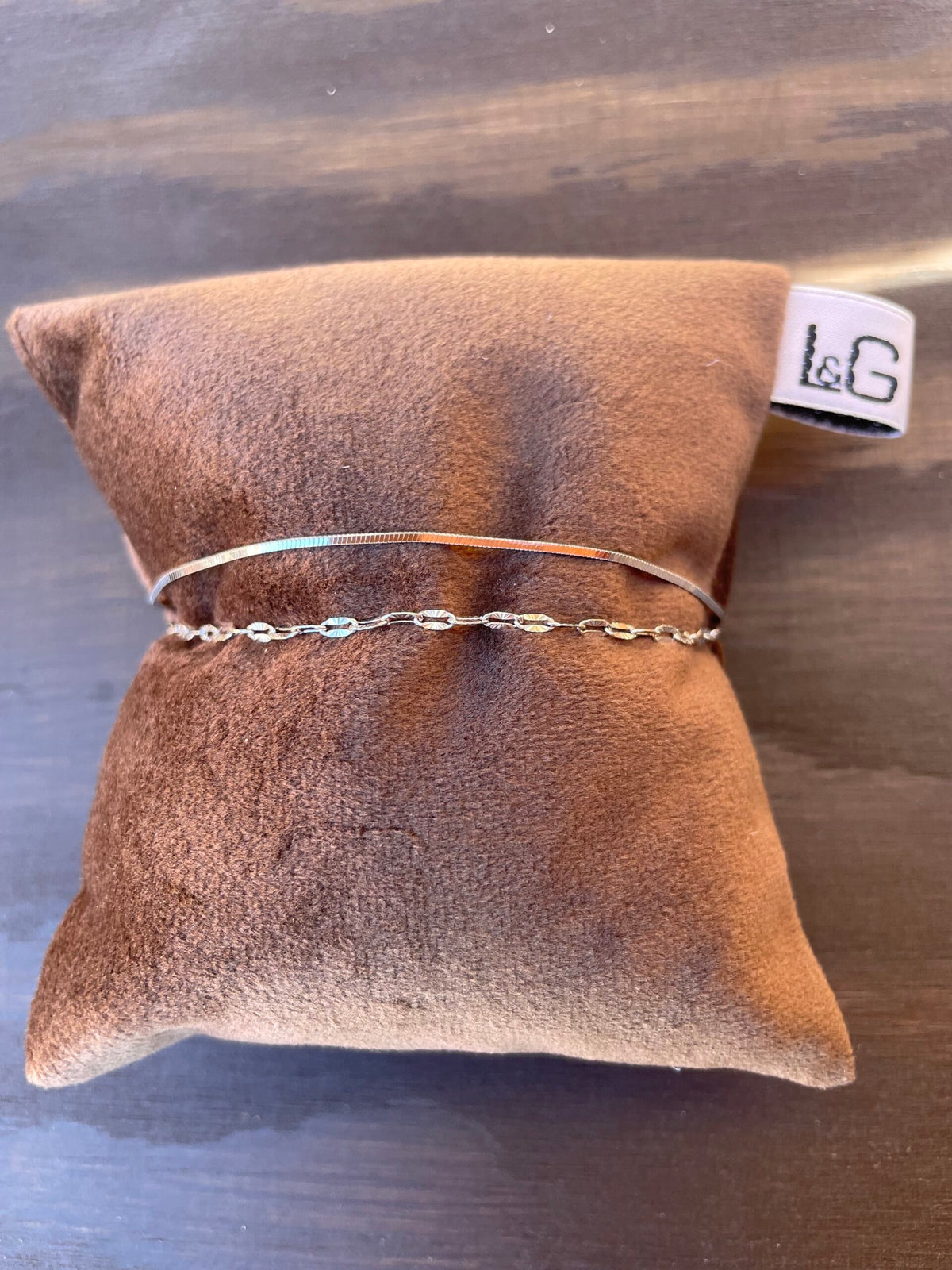 L&G -  Armbånd TWO IN ONE sølv - Model: 1060747