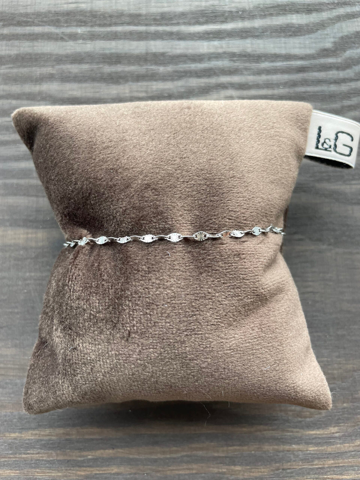 L&G - Rhodineret sølv armbånd - Modelnr.: 1060773