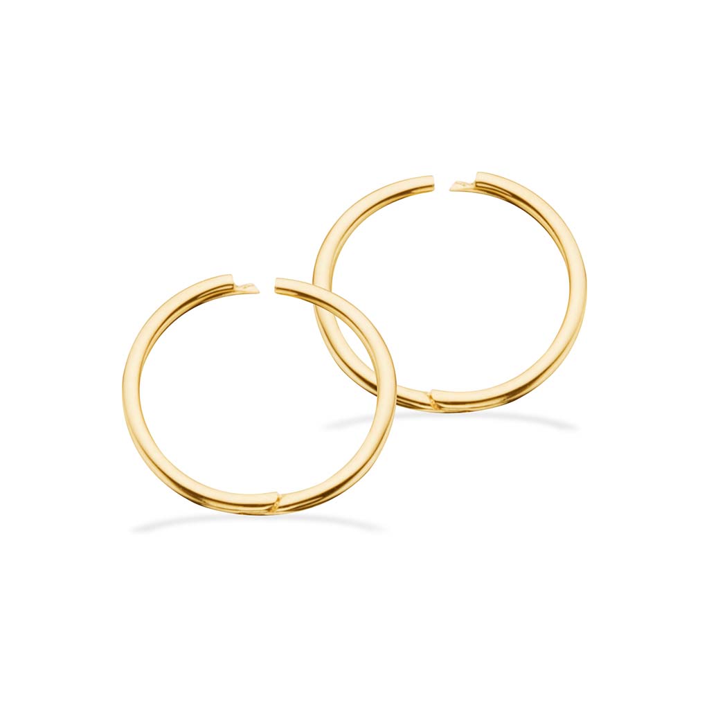 Scrouples - 8 kt. Creol 1mm x 12mm - Model: 115943
