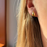Scrouples - Guld øreringe dråbe 7x13 mm 8 kt  - Modelnr: 124533