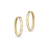 Scrouples - 8 kt. guld clip creoler 1,5 x 17,5 mm - Modelnr: 124873