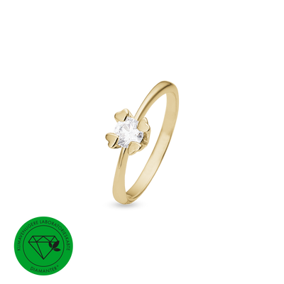 Mary ring 14 kt guld med 0,75 ct labgrown diamant W/VS - Model: 14647775