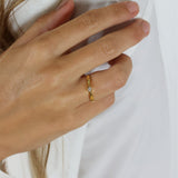 Aagaard - ETERNITY 14KT guldring med diamant 0,05 ct W/SI 4/Grab