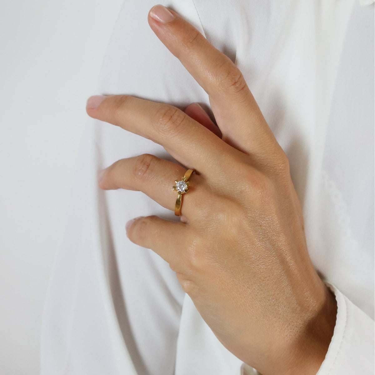 Aagaard Eternity Ring 14 Karat Guld Med 0,30ct W/SI Diamant
