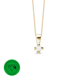 Mary vedhæng 14 kt guld med 0,25 ct labgrown diamant W/VS - Model: 14847725