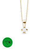Mary vedhæng 14 kt guld med 0,40 ct labgrown diamant W/VS - Model: 14847740