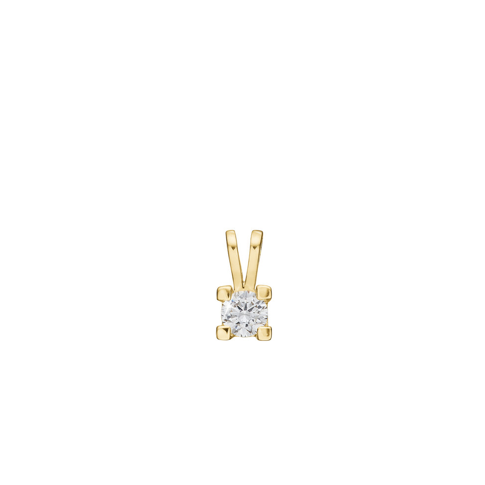 Aagaard - Diamant vedhæng, Eternity i 14 kt. Guld - ombytningsserie 0.30ct w/si 4/grab