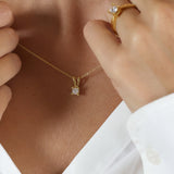 Aagaard - Diamant vedhæng, Eternity i 14 kt. Guld - ombytningsserie 0.40ct w/si 4/grab