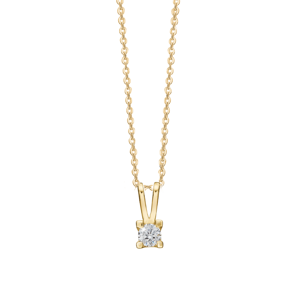 Aagaard - Diamant vedhæng, Eternity i 14 kt. Guld - ombytningsserie 0.40ct w/si 4/grab