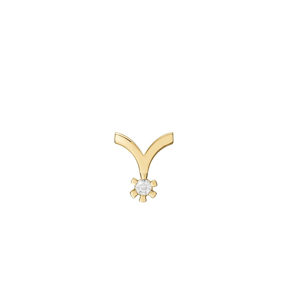 Aagaard - Diamant vedhæng, Eternity i 14 kt. Guld - ombytningsserie 0.10 ct w/si 6/grab