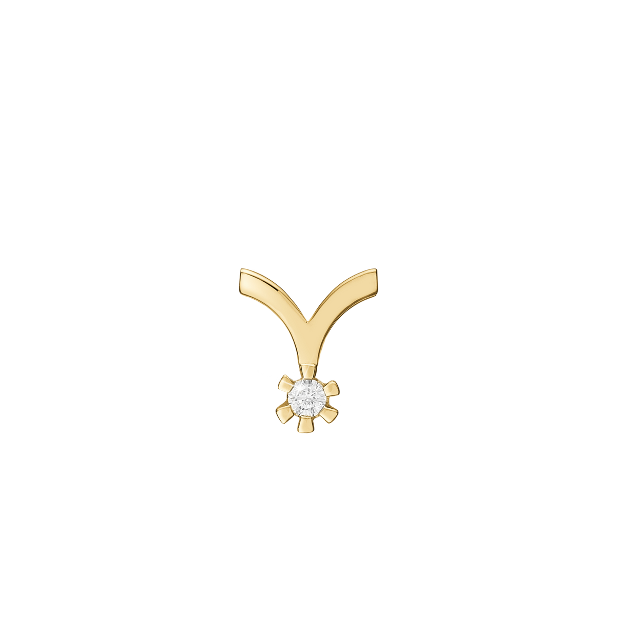 Aagaard Eternity Vedhæng 14 Karat Guld Med 0,15ct W/SI Diamant