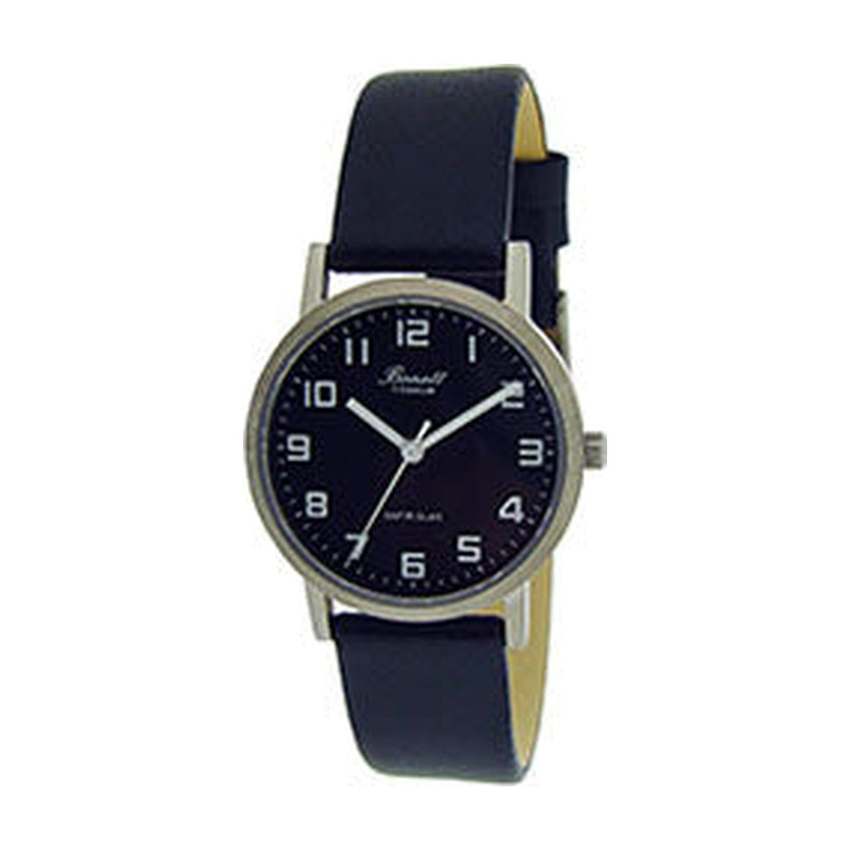 Bonett - dameur med tal /sort urskive- sort rem - Model: 1493tst