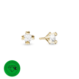 Mary ørestikker 14 kt guld med 2x0,75 ct labgrown diamant W/VS - Model: 14947775