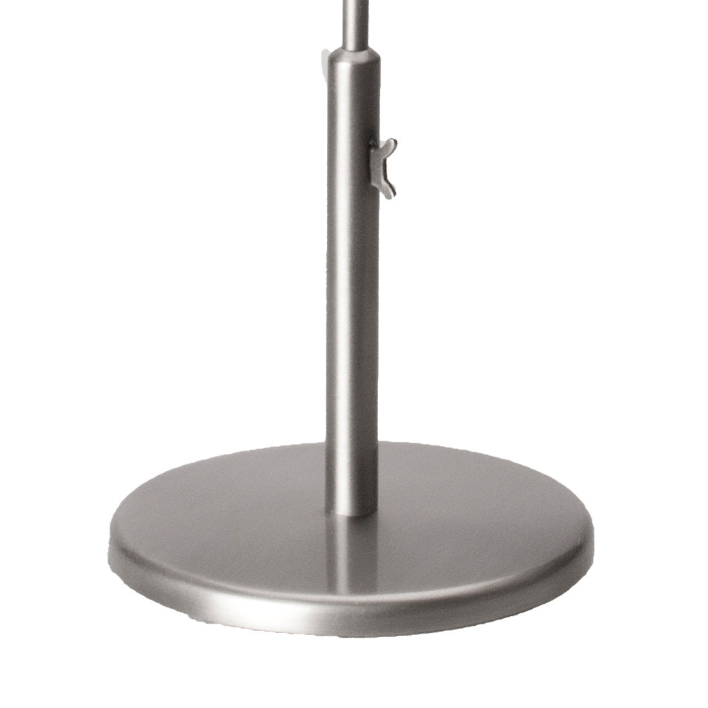 Zilverstad Fortinnet flagstang uden motiver, 40 cm